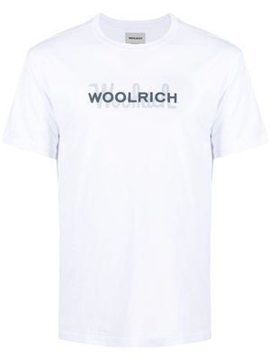 Woolrich logo-print cotton T-shirt - White