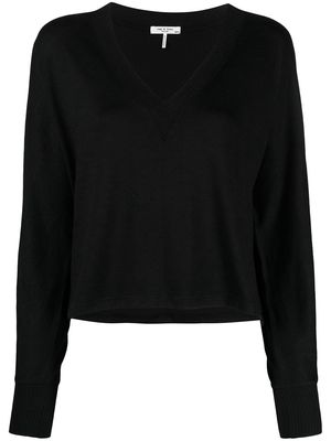Rag & Bone knitted loungewear set - Black