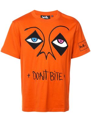 Haculla Don't bite T-shirt - Orange