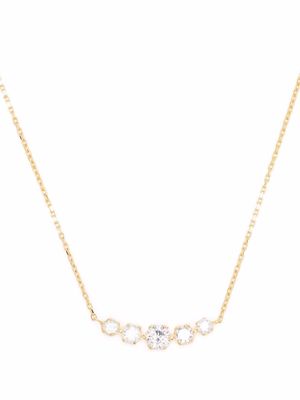 Dinny Hall 14kt yellow gold Elyhara diamond scoop necklace