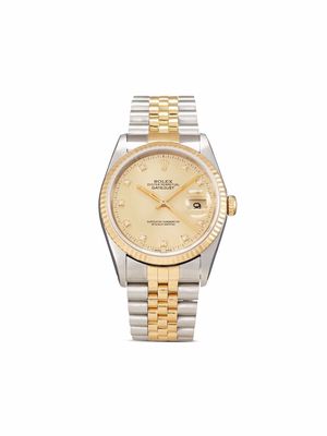 Rolex 1990 pre-owned Datejust 36mm - Gold