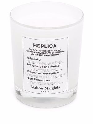 Maison Margiela Replica Springtime in a Park scented candle - White