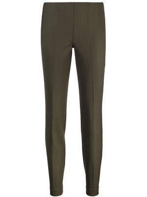 P.A.R.O.S.H. mid-rise tapered virgin wool trousers - Green