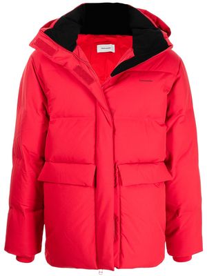 Holzweiler hooded padded coat - Red