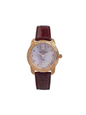 Dolce & Gabbana DG7 Gattopardo 40mm watch - Neutrals