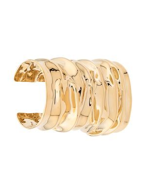 Annelise Michelson draped large cuff - Gold
