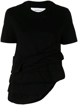 Marques'Almeida layered cotton T-shirt - Black