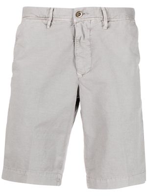 Incotex mid-rise chino shorts - Grey