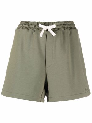 Philosophy Di Lorenzo Serafini drawstring cotton shorts - Green