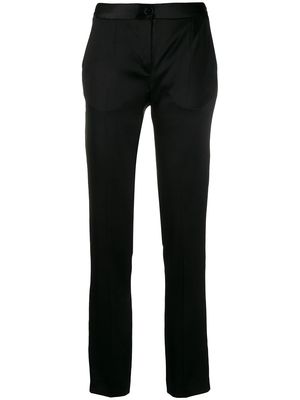 Talbot Runhof slim-fit tailored trousers - Black