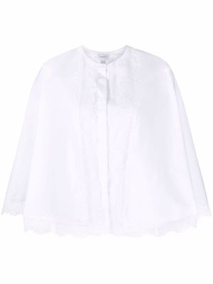 Giambattista Valli lace-trim blouse - White