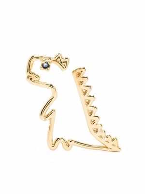 Aliita 9kt dinosaur earring - Gold