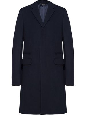 Prada button-front coat - Blue