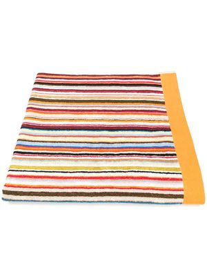 PAUL SMITH signature stripe beach towel - Orange