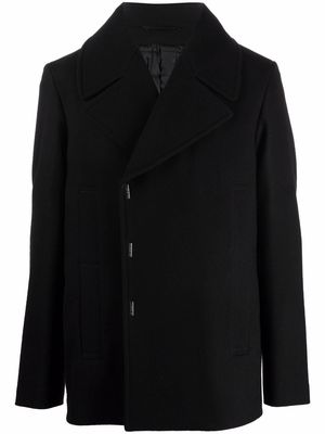 Givenchy asymmetric wool jacket - Black