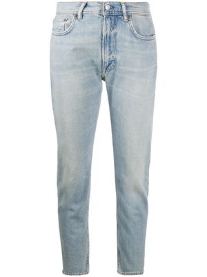 Acne Studios cropped slim-fit jeans - Blue