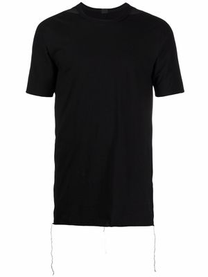 Isaac Sellam Experience contrast-trim T-shirt - Black