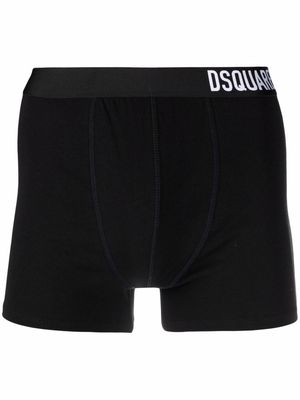 Dsquared2 logo-print boxers - Black