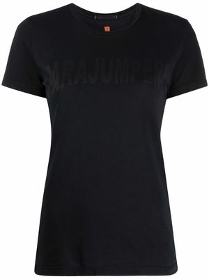 Parajumpers logo-print cotton T-shirt - Black