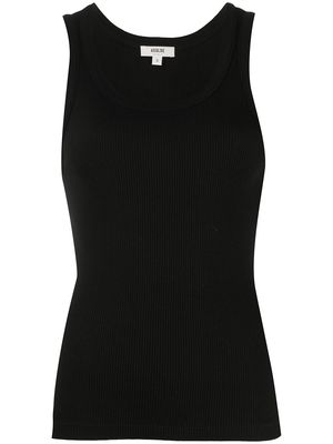 AGOLDE fitted sleeveless vest - Black