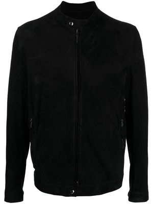 Salvatore Santoro zipped bomber jacket - Black