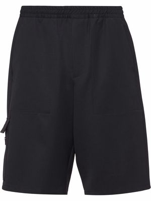 Prada wool bermuda shorts - Black