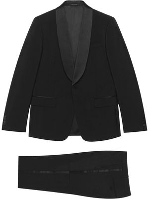 Gucci single-breasted trouser suit - Black