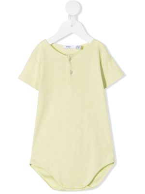 Knot Quincy organic cotton romper - Yellow