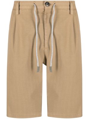 Eleventy drawstring bermuda shorts - Brown