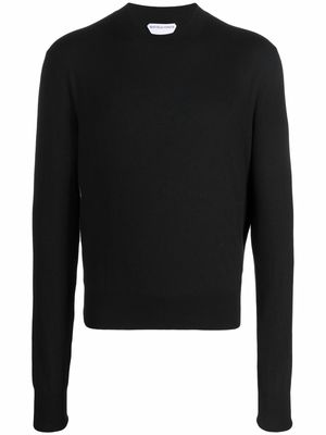 Bottega Veneta cashmere-blend knit jumper - Black