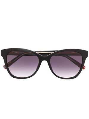 MISSONI EYEWEAR tinted square frame sunglasses - Black
