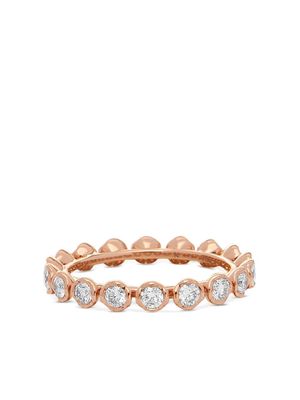 Annoushka 18kt rose gold Marguerite diamond eternity ring - Pink