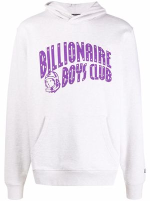 Billionaire Boys Club logo-print cotton hoodie - Neutrals