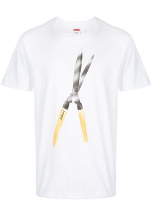 Supreme Shears print T-shirt - White