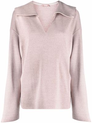 12 STOREEZ sailor collar jumper - Neutrals