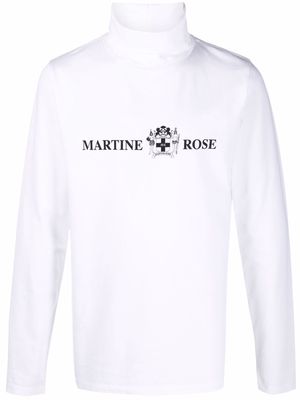 Martine Rose Quiet Riot long-sleeve top - White