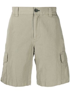 PS Paul Smith cotton-blend knee-length cargo shorts - Neutrals
