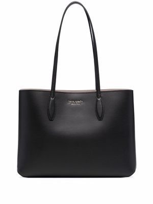 Kate Spade All Day leather tote bag - Black