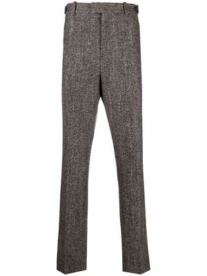 Bottega Veneta triangle pocket tailored trousers - Grey