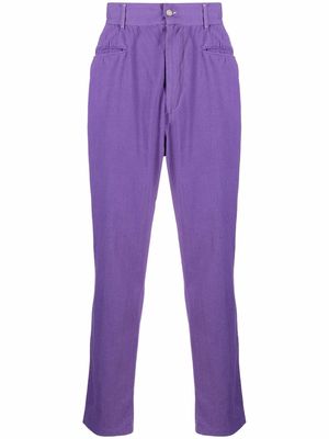 Dolce & Gabbana Pre-Owned 1990s high-waist trousers - Purple