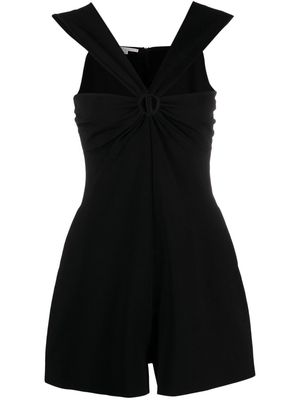Stella McCartney O-ring detail playsuit - Black