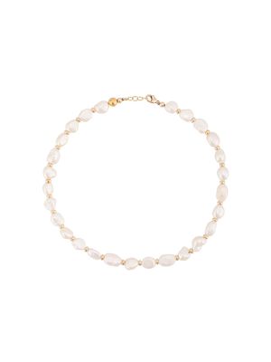 Nialaya Jewelry freshwater pearl necklace - White