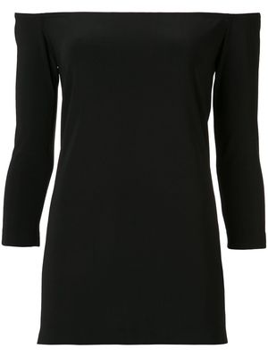 Norma Kamali off-the-shoulder blouse - Black