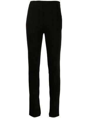 ANINE BING Max high-rise skinny trousers - Black