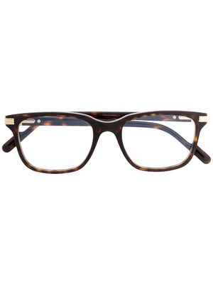 Cartier Eyewear C Décor glasses - Brown