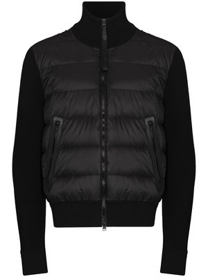 TOM FORD hybrid padded jacket - Black