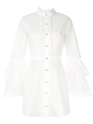Macgraw embroidered Sincerity dress - White