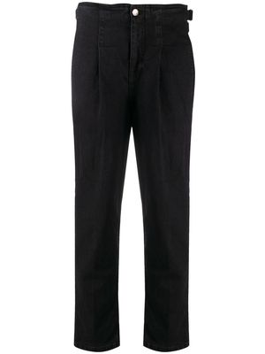 LIU JO cropped tailored trousers - Black