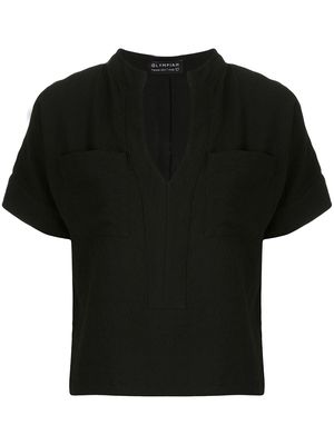 Olympiah Maggiolina pockets blouse - Black