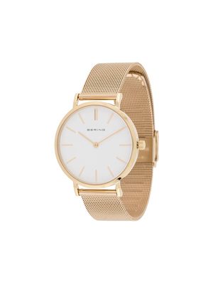 Bering Classic textured style watch - Gold